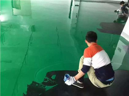 临淄下面给你一份环氧地坪漆施工的完整流程